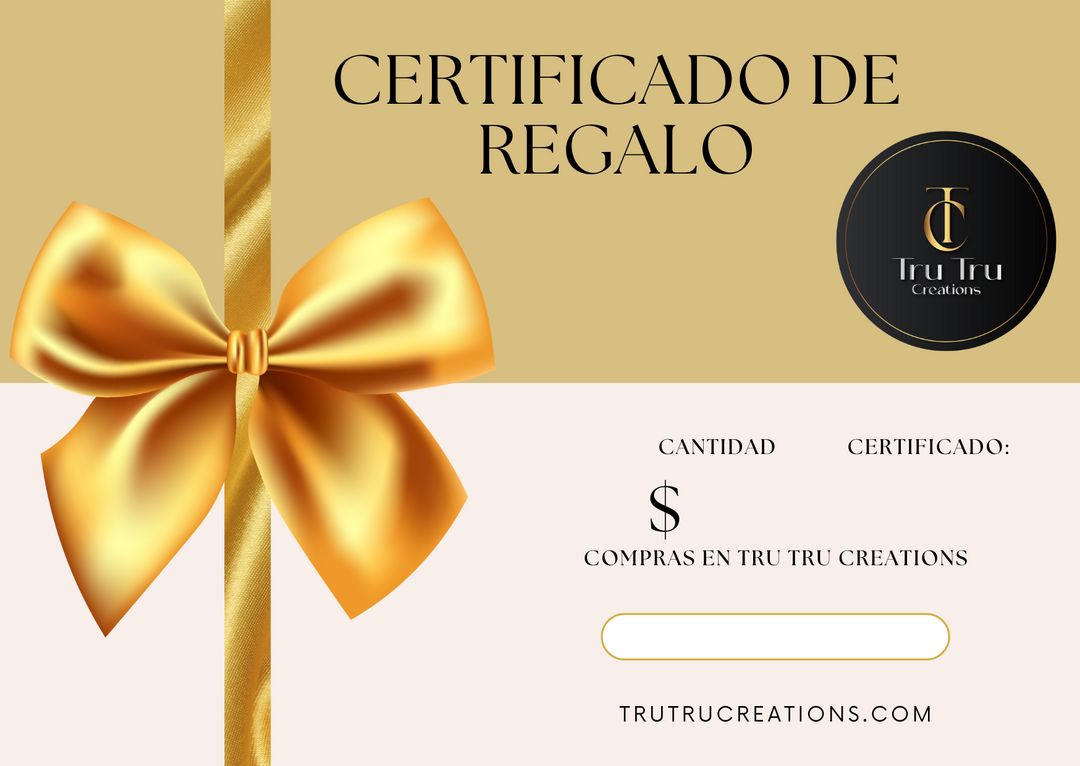 Certificado de regalo