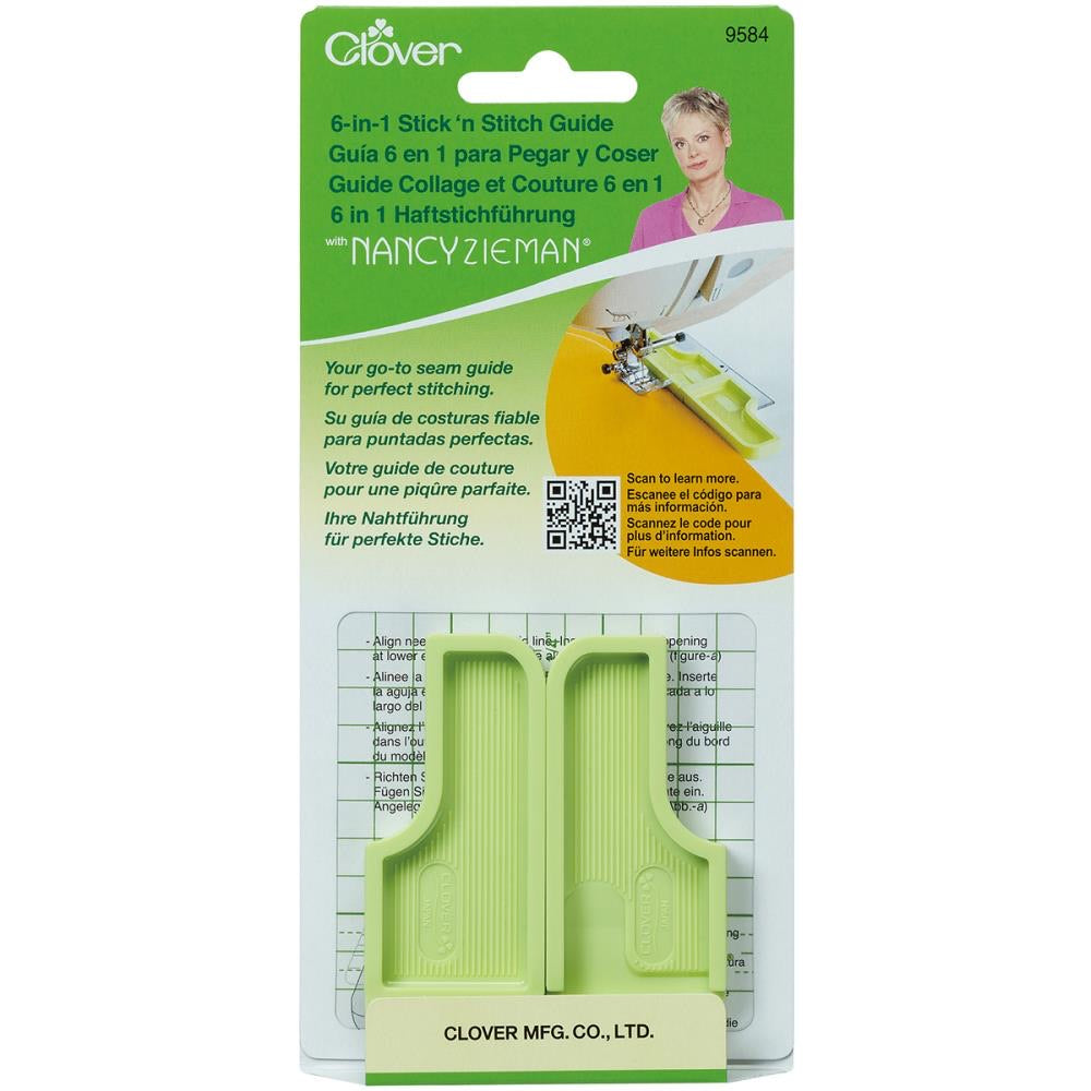 Clover 6-In-1 Stick’n Guide By Nancy Zieman