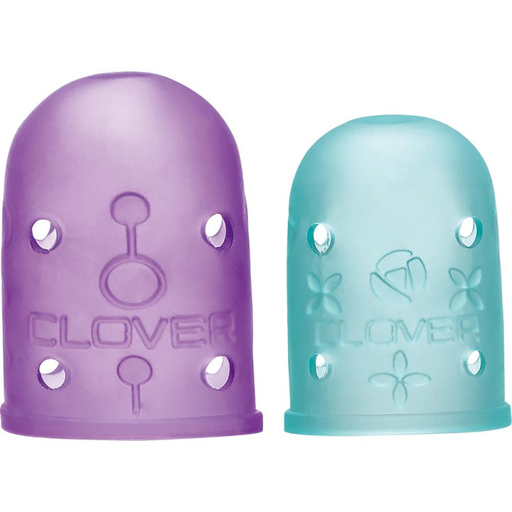 Flexible Rubber  Thimble Set / Juego de Dedales de Goma Flexibe línea Clover
