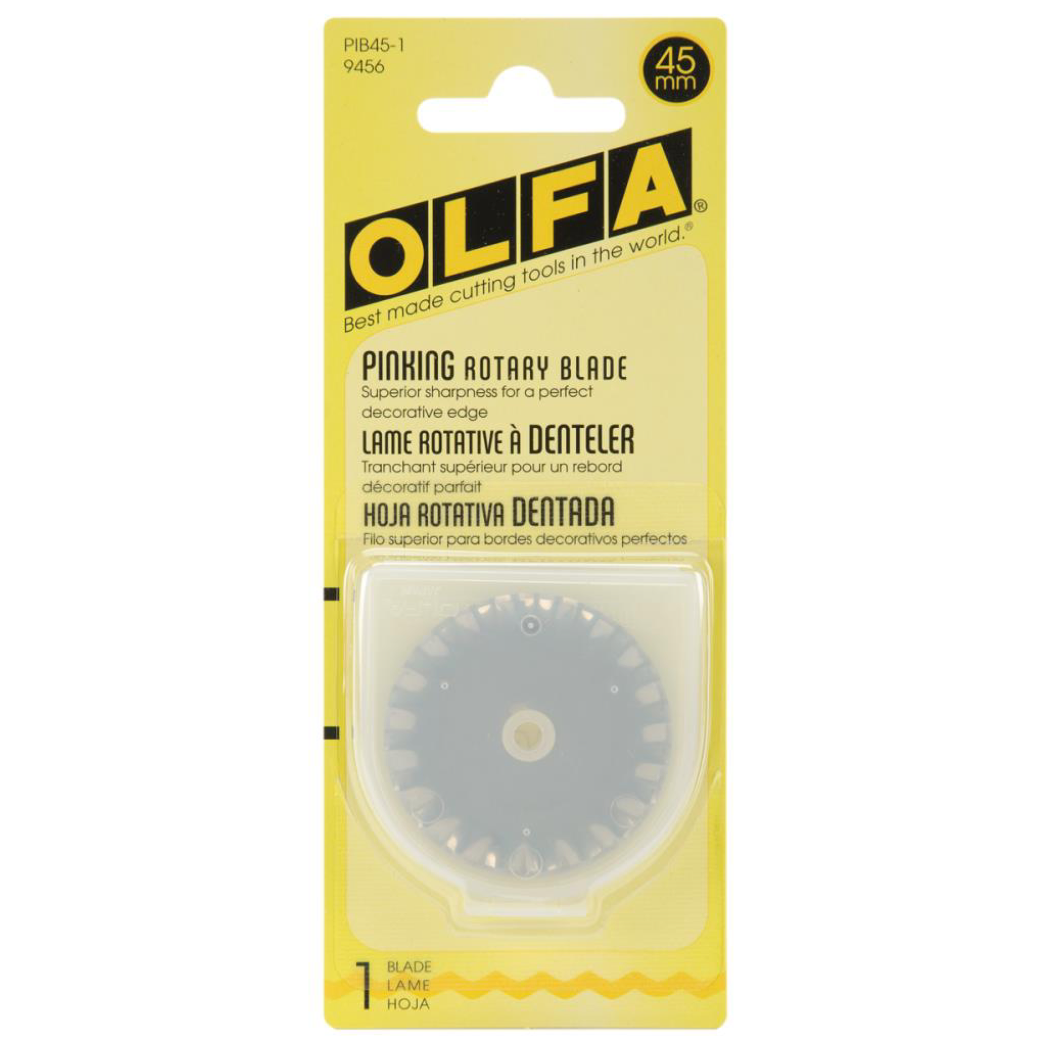 OLFA Rotary Blades (45mm) X2 *RB45-2 1079062* New Sealed